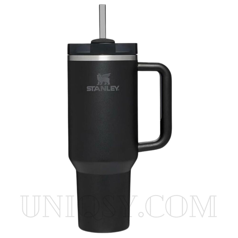 Stanley 40 OZ Tumbler Cup with Handle and Straw - Stainless Steel 1.1L