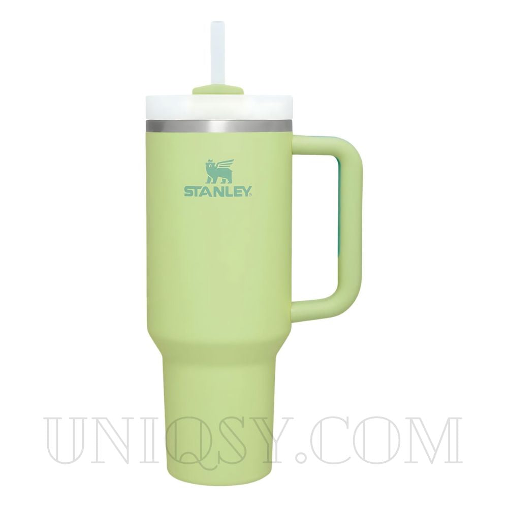 Stanley Tumbler with Handle & Straw Lid - Stainless Steel, Vacuum Insulated, Thermal Iced Travel Mug (40 OZ)