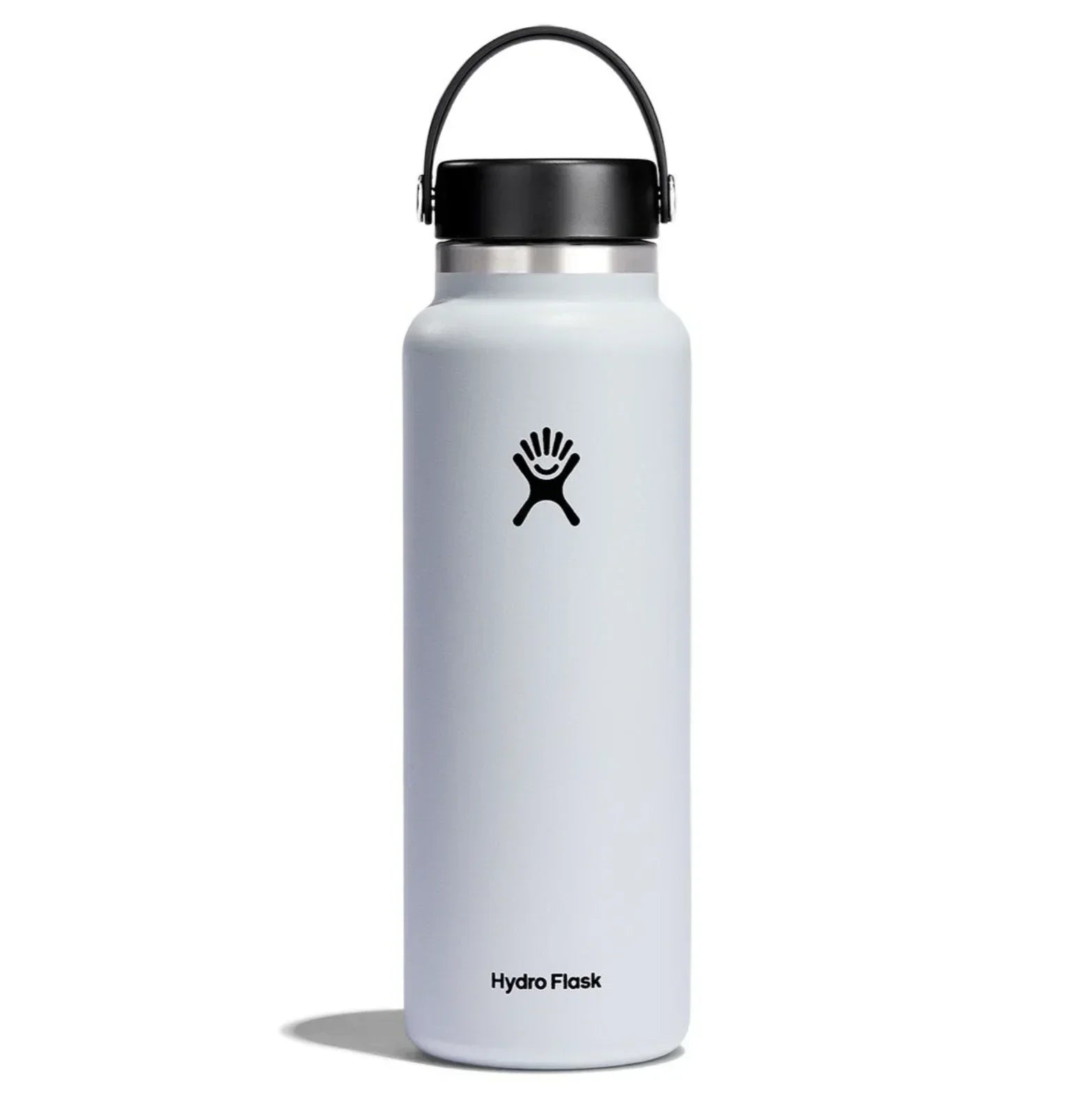 Hydro Flask 40Oz Wide Mouth Flex Cap | White