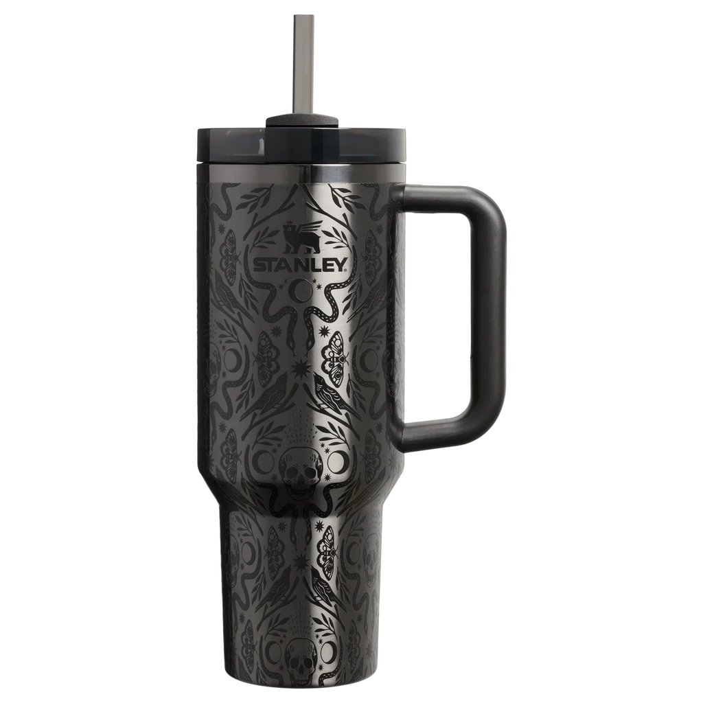 Stanley Halloween Quencher ® H2.0 FlowState™ Tumbler 40 OZ Deadly Damask
